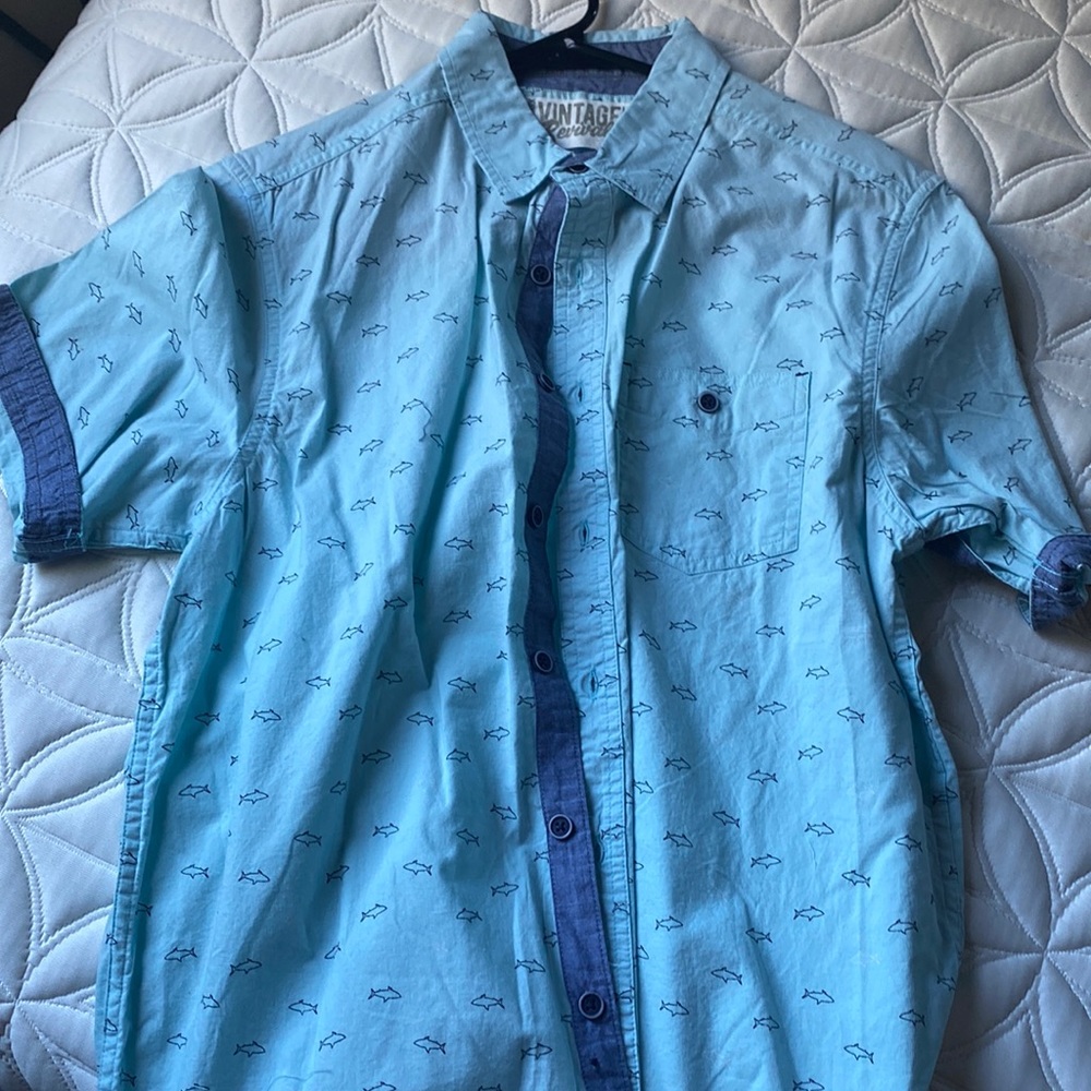Small button down